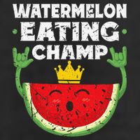 Watermelon Eating Champ Summer Eating Contest Festival 11oz C Handle Ceramic Mug