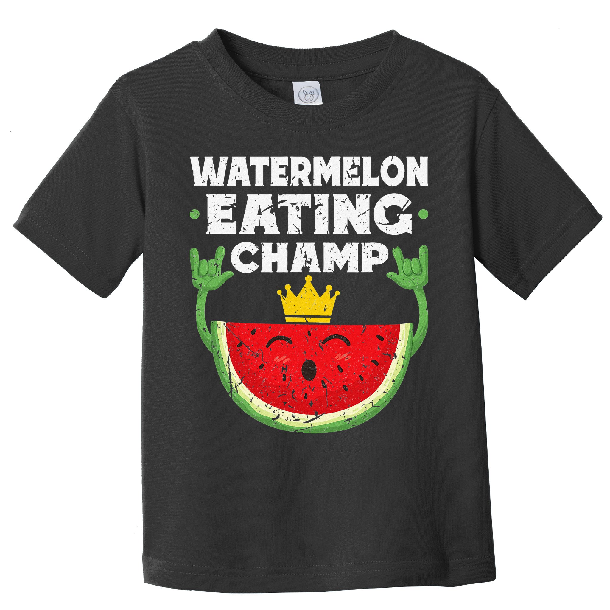 Watermelon Eating Champ Summer Eating Contest Festival Toddler T-Shirt