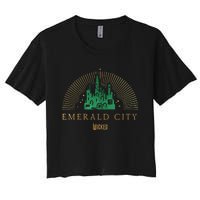 Wicked Emerald City Women's Crop Top Tee