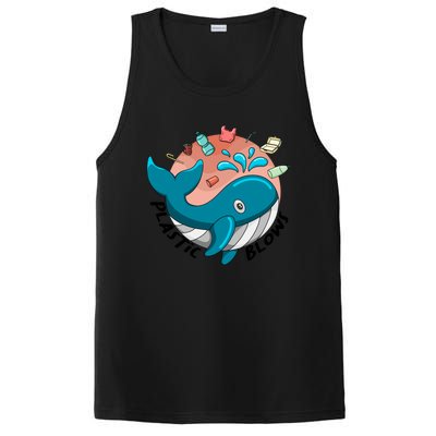 Whale Earth Day Plastic Blows Recycling Awareness Meaningful Gift PosiCharge Competitor Tank