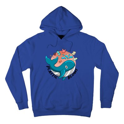 Whale Earth Day Plastic Blows Recycling Awareness Meaningful Gift Hoodie