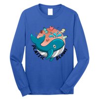 Whale Earth Day Plastic Blows Recycling Awareness Meaningful Gift Long Sleeve Shirt