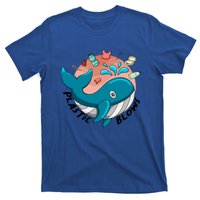 Whale Earth Day Plastic Blows Recycling Awareness Meaningful Gift T-Shirt