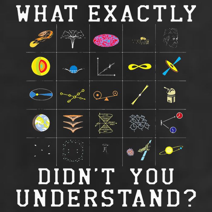 What Exactly Didn't You Understand Astrology Astrophysics 7 Panel Mesh Trucker Snapback Hat