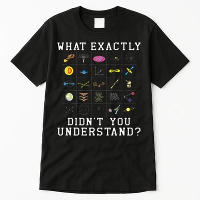 What Exactly Didn't You Understand Astrology Astrophysics Tall T-Shirt