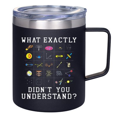 What Exactly Didn't You Understand Astrology Astrophysics 12oz Stainless Steel Coffee Mug