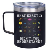 What Exactly Didn't You Understand Astrology Astrophysics 12oz Stainless Steel Coffee Mug