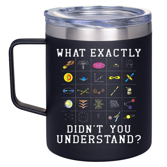 What Exactly Didn't You Understand Astrology Astrophysics 12oz Stainless Steel Coffee Mug