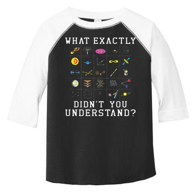 What Exactly Didn't You Understand Astrology Astrophysics Toddler Fine Jersey T-Shirt