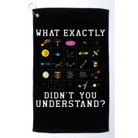 What Exactly Didn't You Understand Astrology Astrophysics Golf Towel