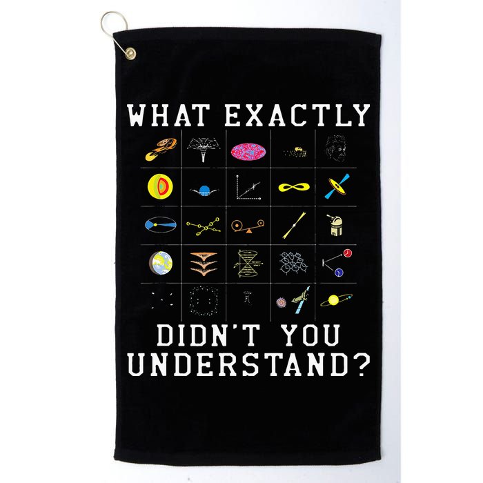 What Exactly Didn't You Understand Astrology Astrophysics Golf Towel