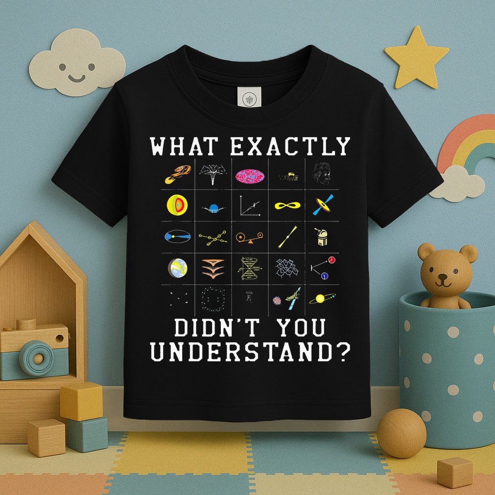 What Exactly Didn't You Understand Astrology Astrophysics Toddler T-Shirt