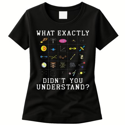 What Exactly Didn't You Understand Astrology Astrophysics Womens T-Shirt