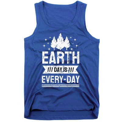 World Earth Day Is Everyday Conservation Planet Vintage Gift Tank Top