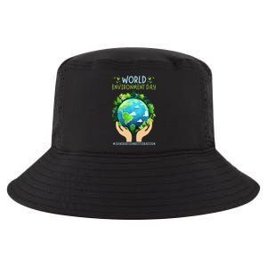 World Environt Day 2024 Earth Dayeyes On The Environt Meaningful Gift Cool Comfort Performance Bucket Hat