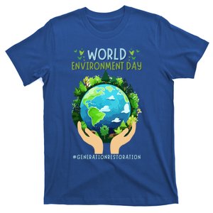 World Environt Day 2024 Earth Dayeyes On The Environt Meaningful Gift T-Shirt