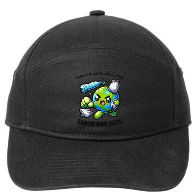 World Environment Day 2025 Ending Plastic 7-Panel Snapback Hat