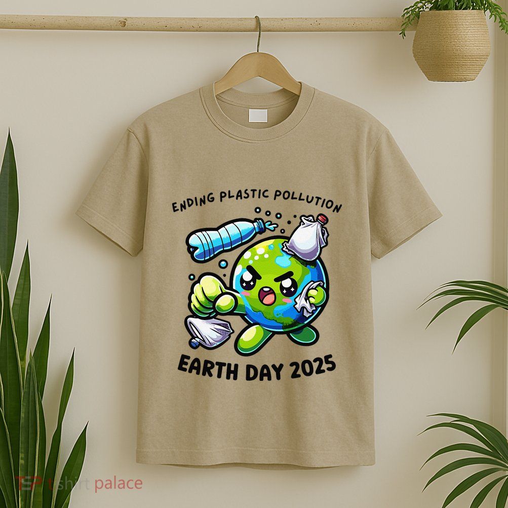 World Environment Day 2025 Ending Plastic T-Shirt