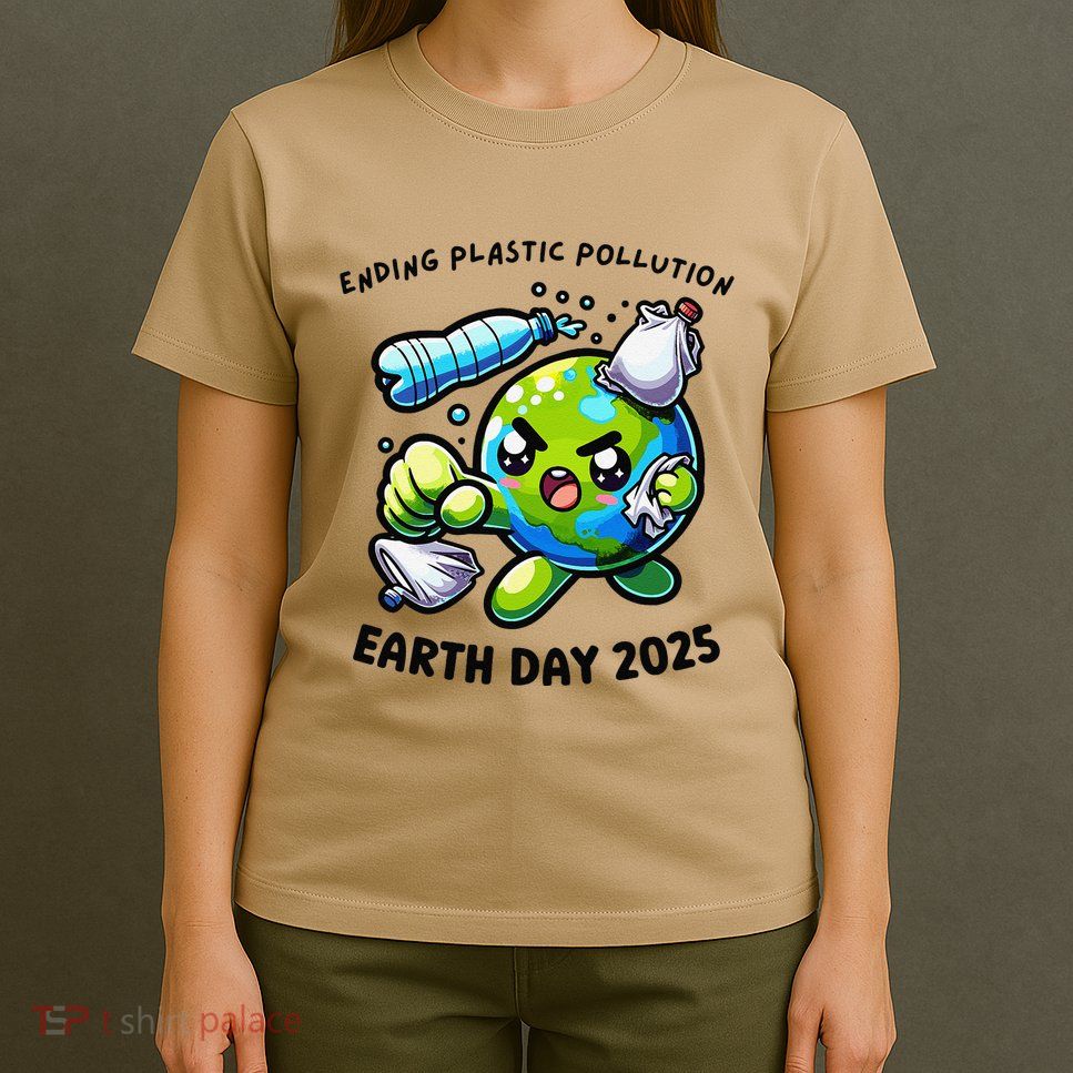 World Environment Day 2025 Ending Plastic T-Shirt