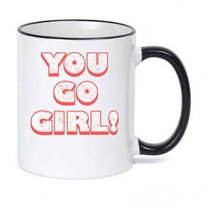 Wo's Equality Design Gift You Go ! Gift Feminist Gift 11oz Black Color Changing Mug