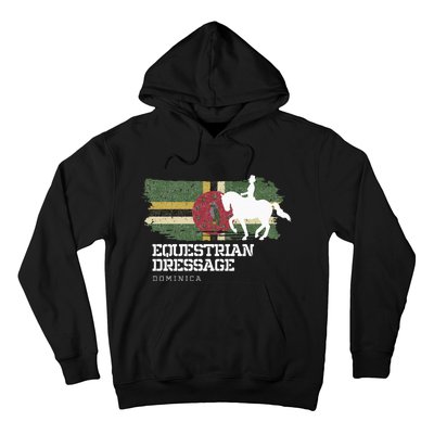 Wo Equestrian Dressage Dominica Horse Rider Hoodie