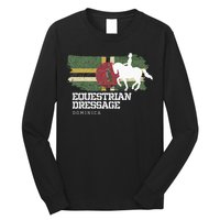 Wo Equestrian Dressage Dominica Horse Rider Long Sleeve Shirt