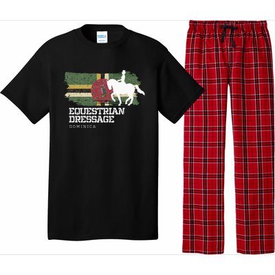 Wo Equestrian Dressage Dominica Horse Rider Pajama Set