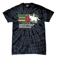 Wo Equestrian Dressage Dominica Horse Rider Tie-Dye T-Shirt