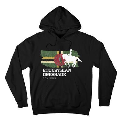 Wo Equestrian Dressage Dominica Horse Rider Tall Hoodie