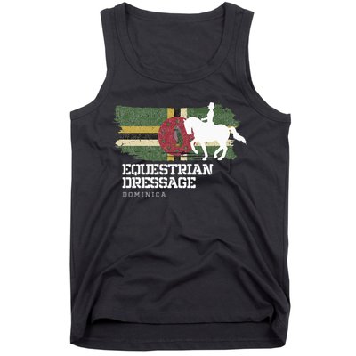 Wo Equestrian Dressage Dominica Horse Rider Tank Top