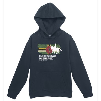 Wo Equestrian Dressage Dominica Horse Rider Urban Pullover Hoodie