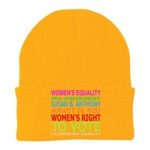 Women's Equality Day Right To Vote Susan B. Anthony Funny Knit Cap Winter Beanie