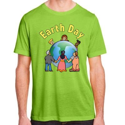 Womens Earth Day Environmental Awareness Save A Planet Adult ChromaSoft Performance T-Shirt