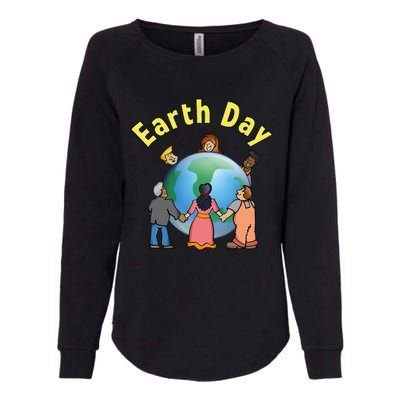 Womens Earth Day Environmental Awareness Save A Planet Womens California Wash Sweatshirt