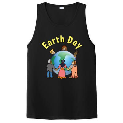 Womens Earth Day Environmental Awareness Save A Planet PosiCharge Competitor Tank