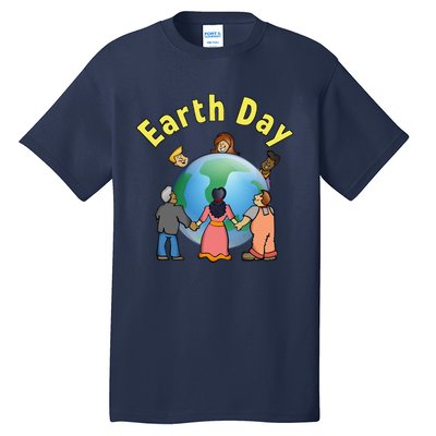 Womens Earth Day Environmental Awareness Save A Planet Tall T-Shirt