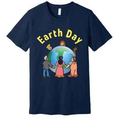 Womens Earth Day Environmental Awareness Save A Planet Premium T-Shirt