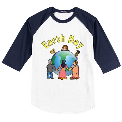 Womens Earth Day Environmental Awareness Save A Planet Baseball Sleeve Shirt