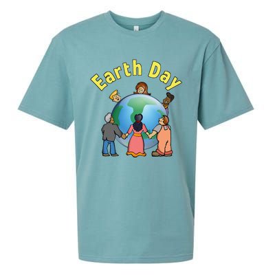 Womens Earth Day Environmental Awareness Save A Planet Sueded Cloud Jersey T-Shirt