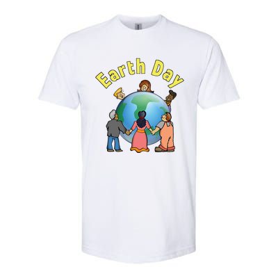 Womens Earth Day Environmental Awareness Save A Planet Softstyle CVC T-Shirt