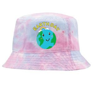 Womens Earth Day Environmental Awareness Save Planet II Tie-Dyed Bucket Hat