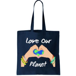 Womens Earth Day Gift Save Our Planet Climate Activist Tote Bag