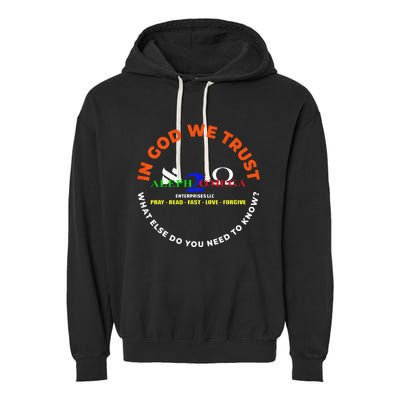 What Else Do You Want To Know Garment-Dyed Fleece Hoodie