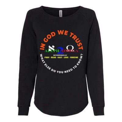 What Else Do You Want To Know Womens California Wash Sweatshirt