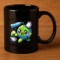 World Environment Day 2025 Ending Plastic 11oz C Handle Ceramic Mug