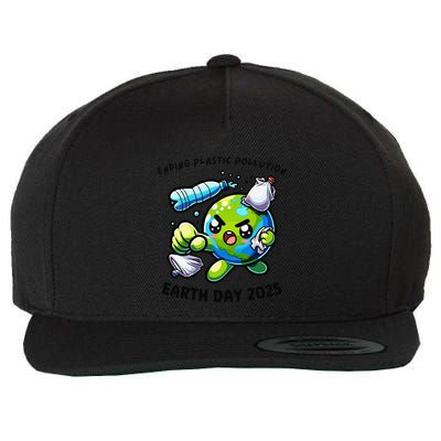 World Environment Day 2025 Ending Plastic Wool Snapback Cap
