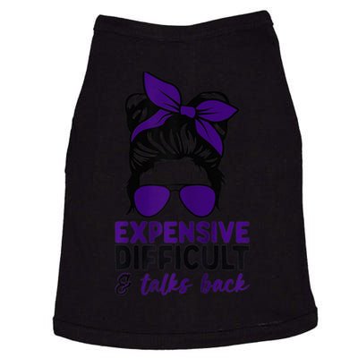 Wo Expensive Difficult And Talks Back Mothers Day Mom Life Doggie Tank