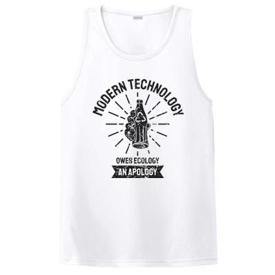 World Earth Day Modern Technology Owes Ecology Apology Gift PosiCharge Competitor Tank