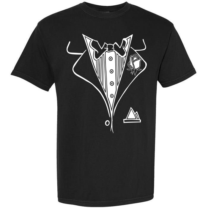 Wedding Prom Rose Tux Tuxedo Garment-Dyed Heavyweight T-Shirt