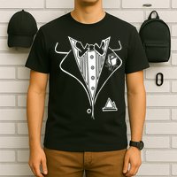 Wedding Prom Rose Tux Tuxedo T-Shirt